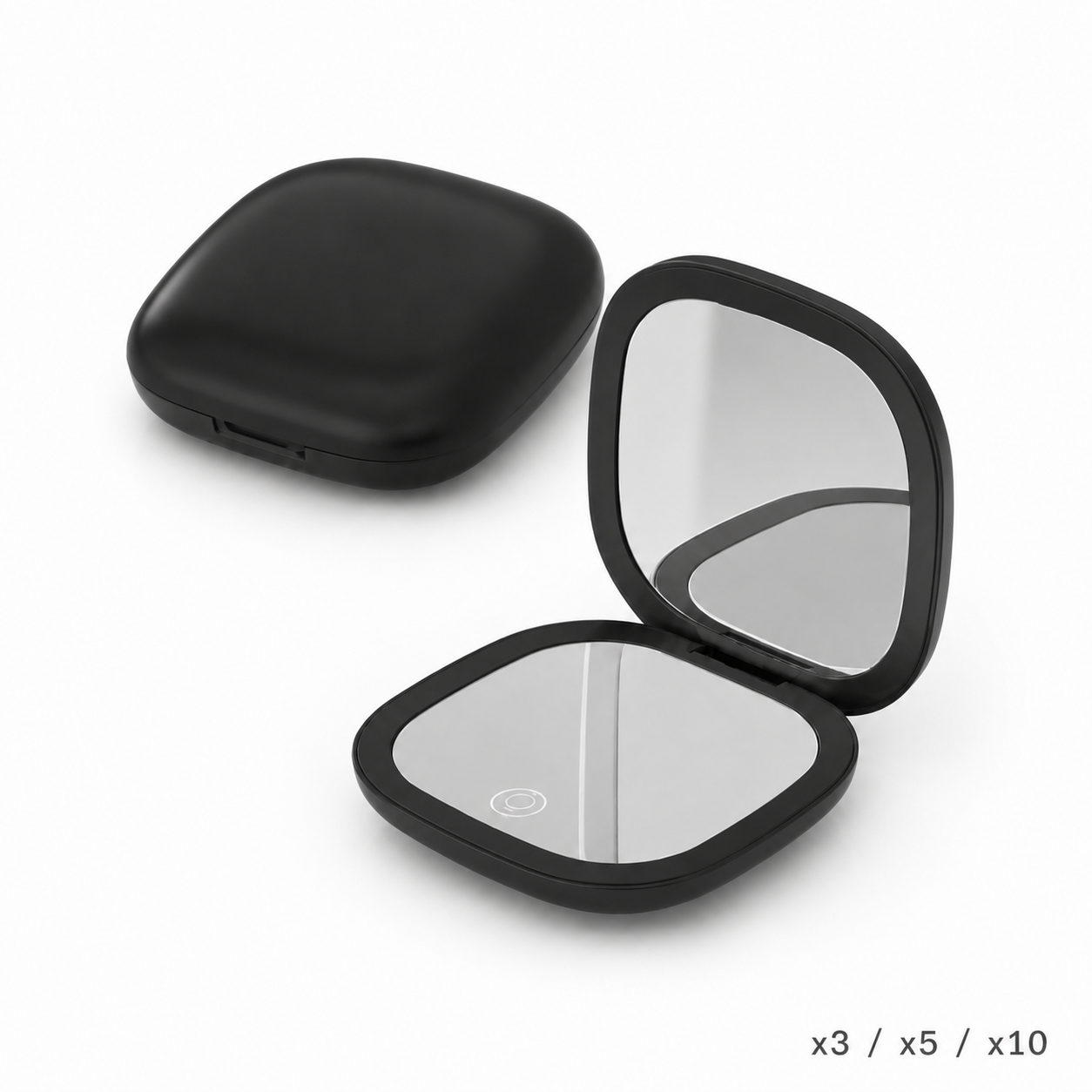 Pocket Magnifying Mirror with LED