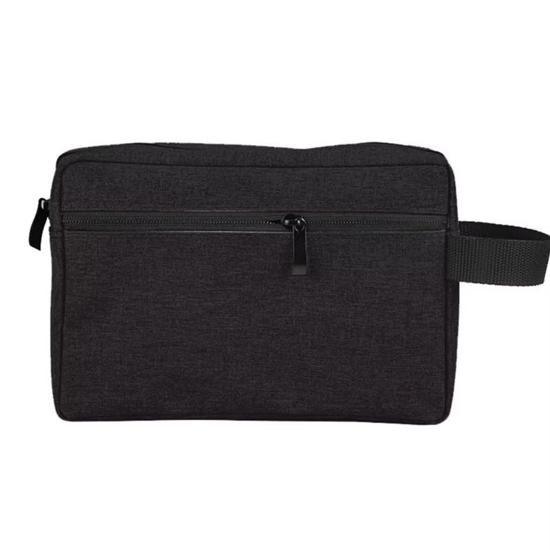 customizable toiletry bag - Black