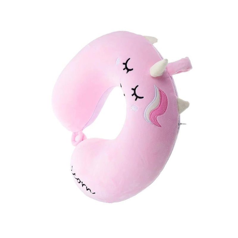 travel neck cushion for kids - Pink