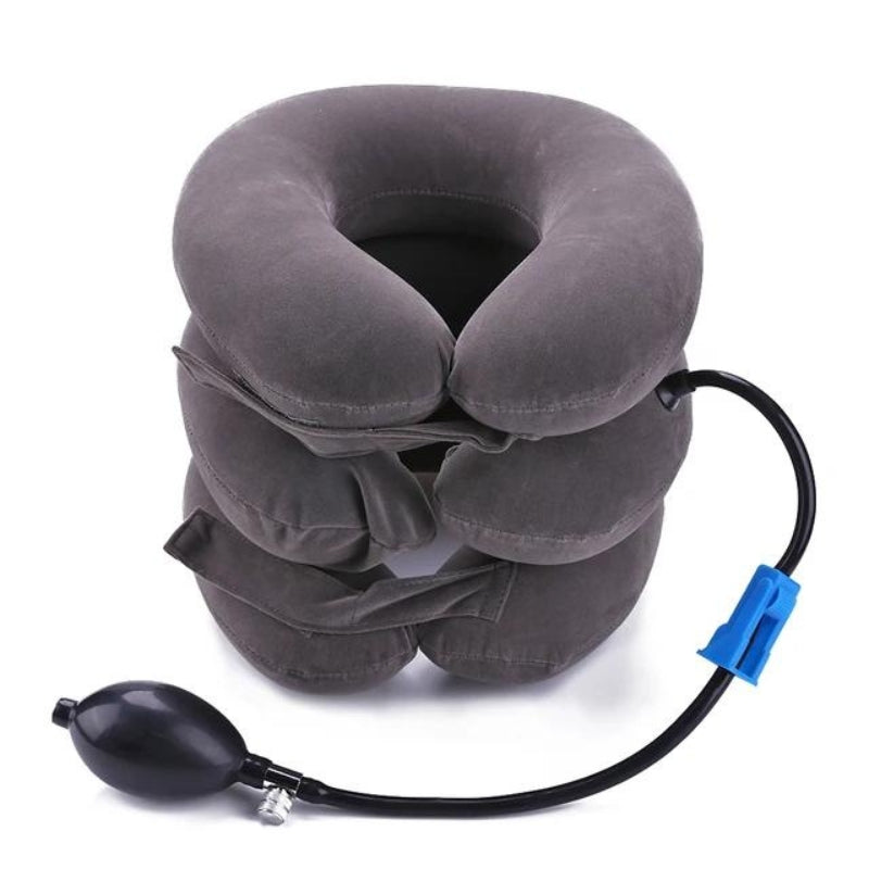 inflatable airplane pillow - Grey - Gray