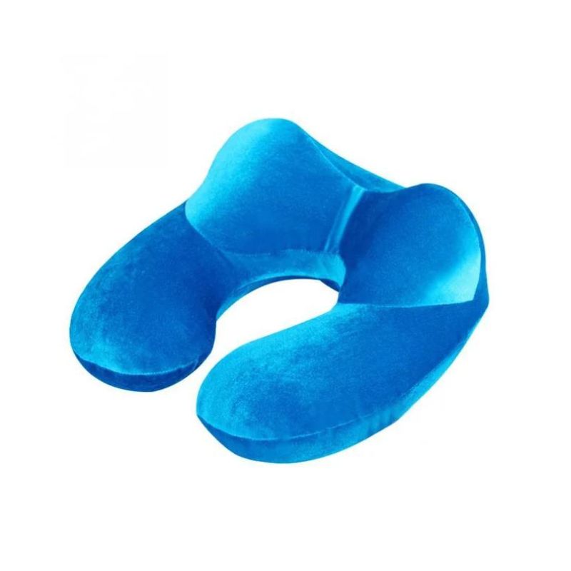 neck pillow for airplane - Blue