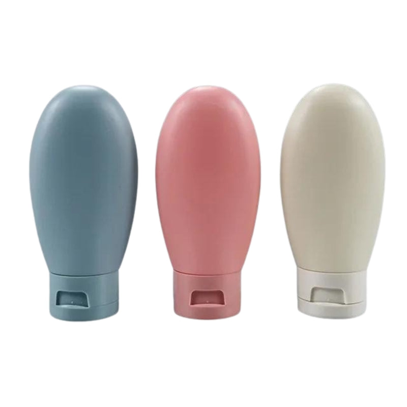 reusable travel bottle - Dark Colours 60ml - Dark Colors 60ml