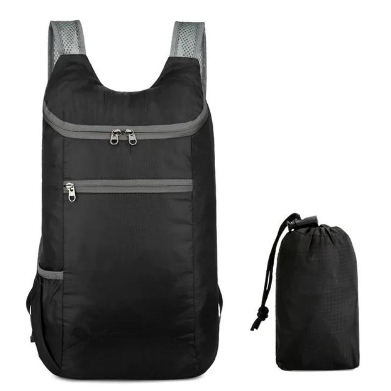 foldable waterproof backpack - Black 1
