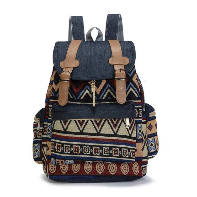 women's canvas travel backpack - Model 1