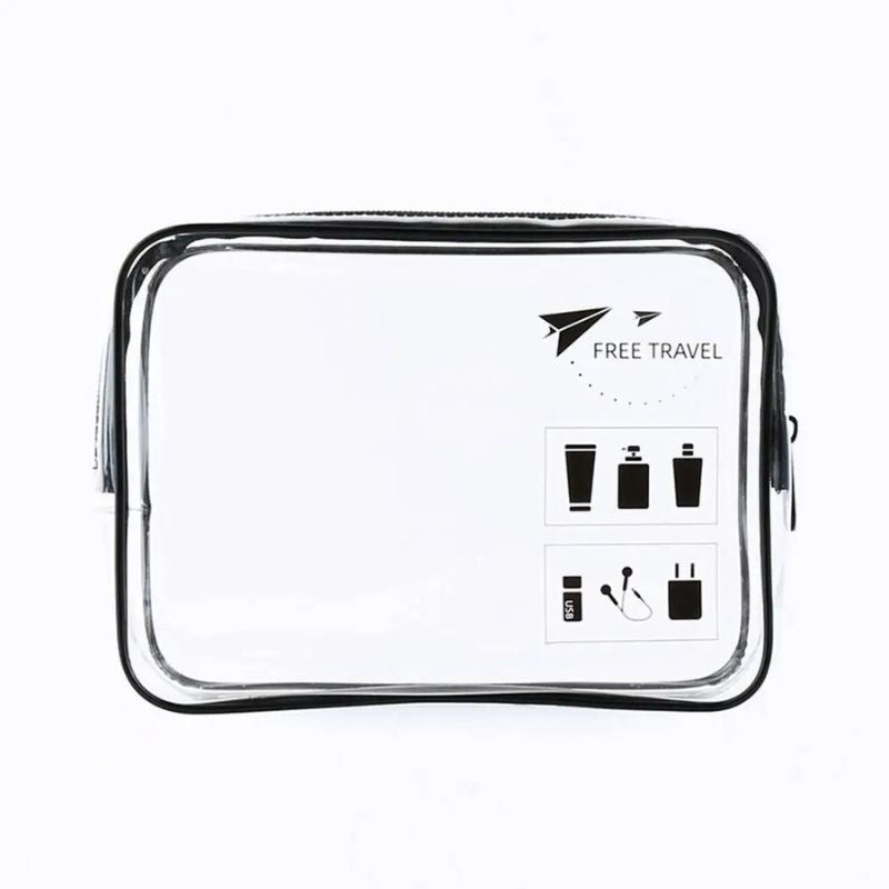 plastic travel bag - Black