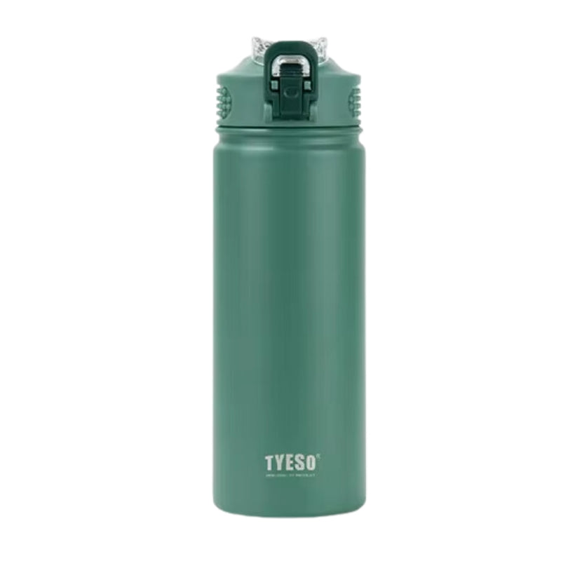 stainless steel water bottle - Green - 750ML
