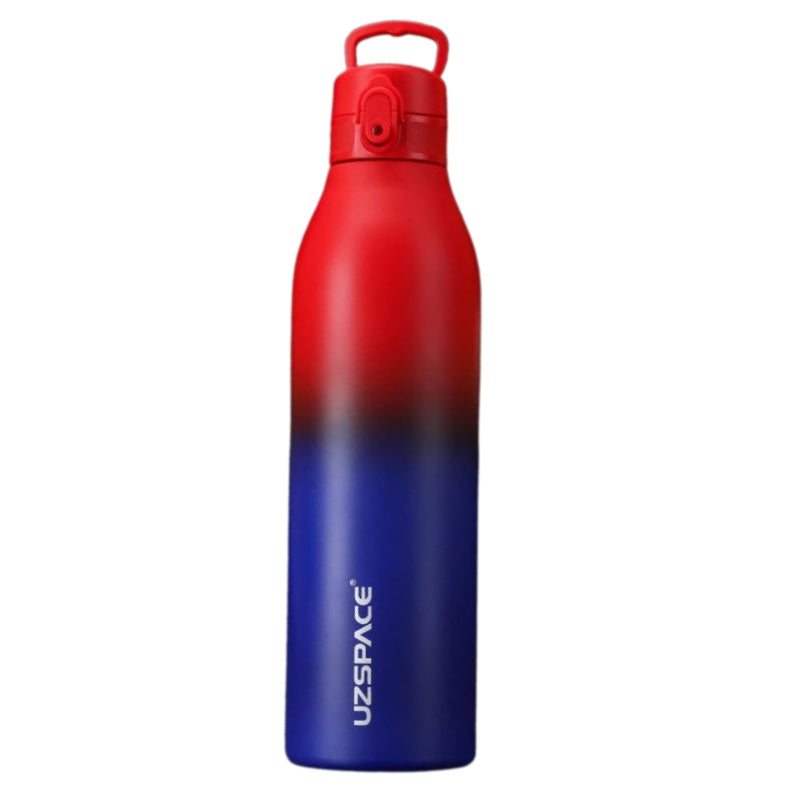 stainless steel water bottle - Blue and Red