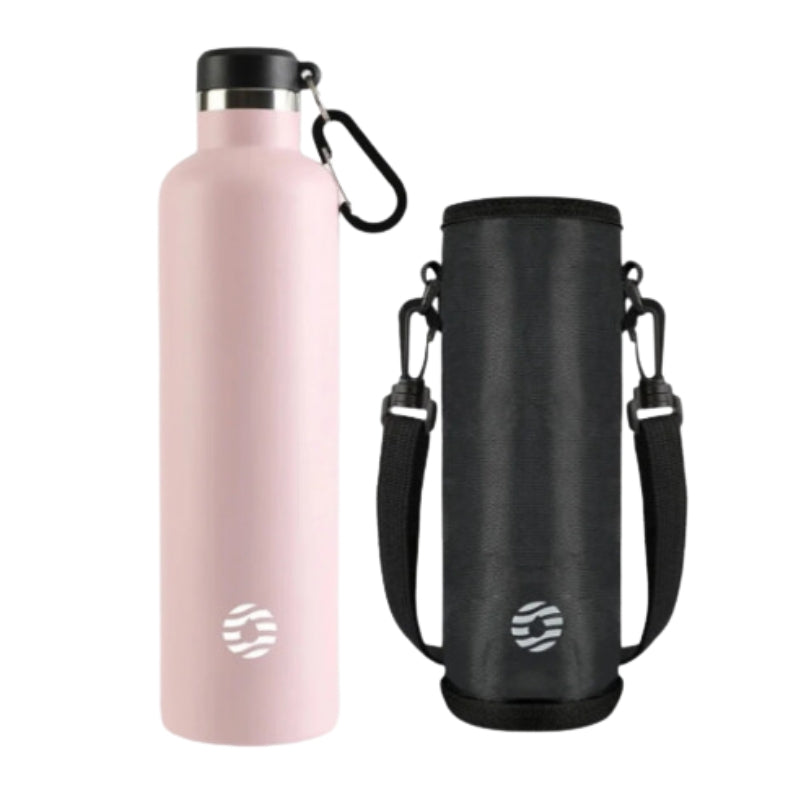 stainless steel insulated bottle - Pink - 1000 ml