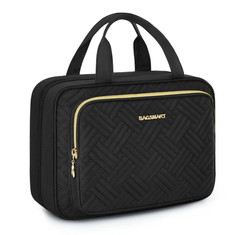 large luxury women's toiletry bag - Black