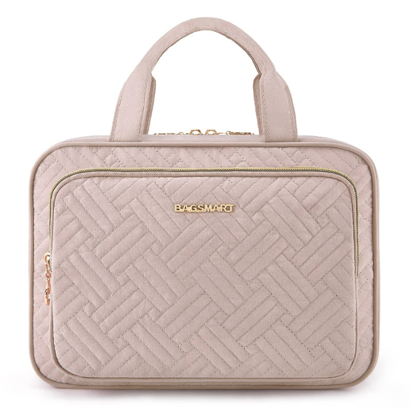 large luxury women's toiletry bag - Pink