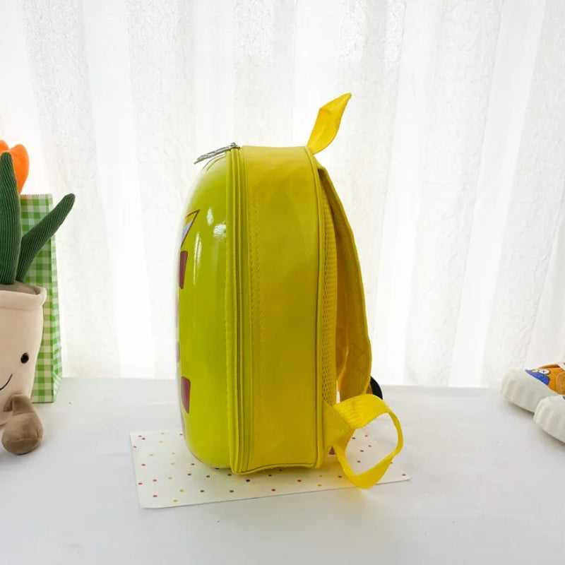 preschool child backpack profile with handle - Giraffe - Crocodile - Lion - Cat