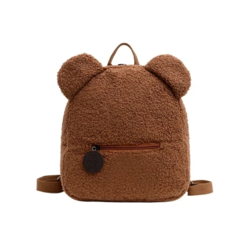 customizable child backpack - Brown