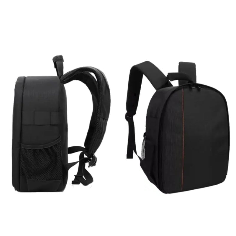camera backpack two different angles - Red - Orange - Green - Purple - Grey - Gray