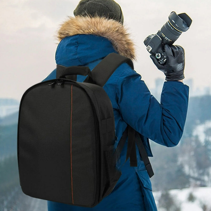 camera backpack carried by hand - Red - Orange - Green - Purple - Grey - Gray