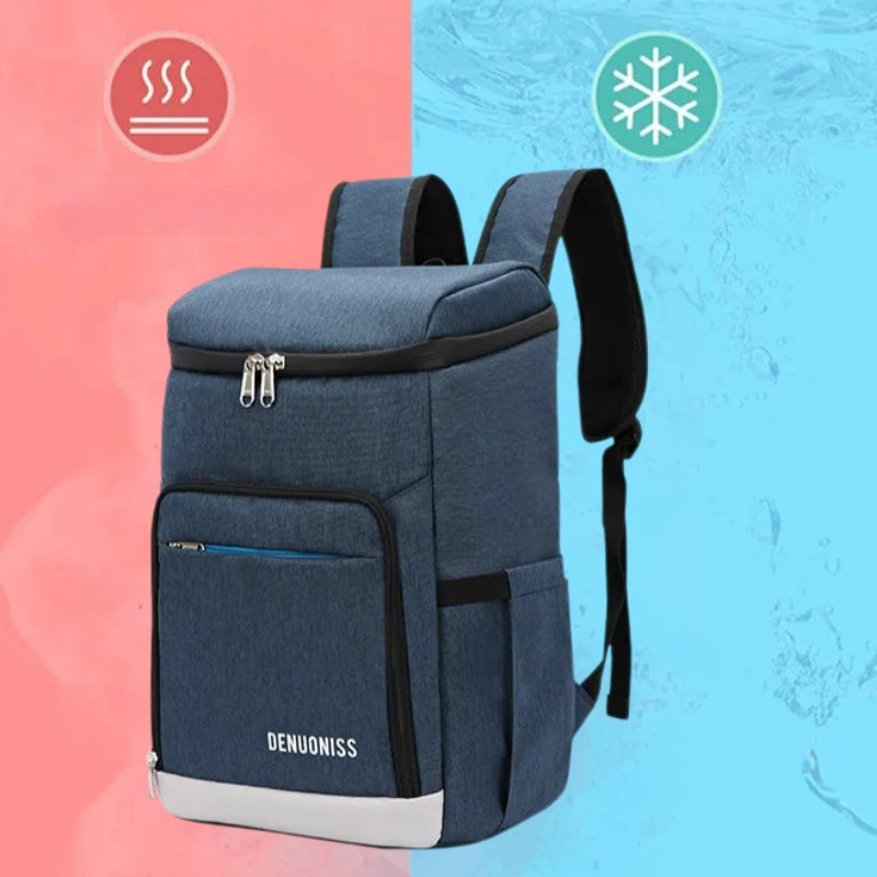 insulated backpack close up zip closure - Grey Camouflage - Gray Camouflage - Black - Grey - Gray - Navy Blue - Beige Camouflage - Green Camouflage