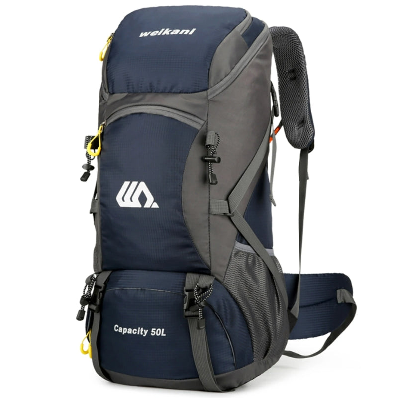 50 liters hiking backpack - Navy Blue