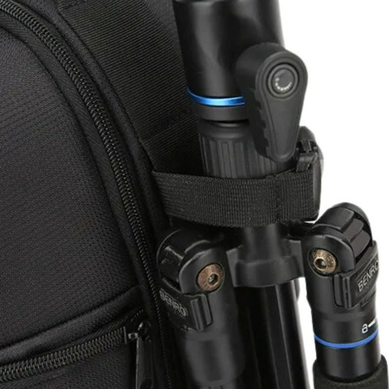 camera bag tripod secured - Orange - Grey - Gray - Red