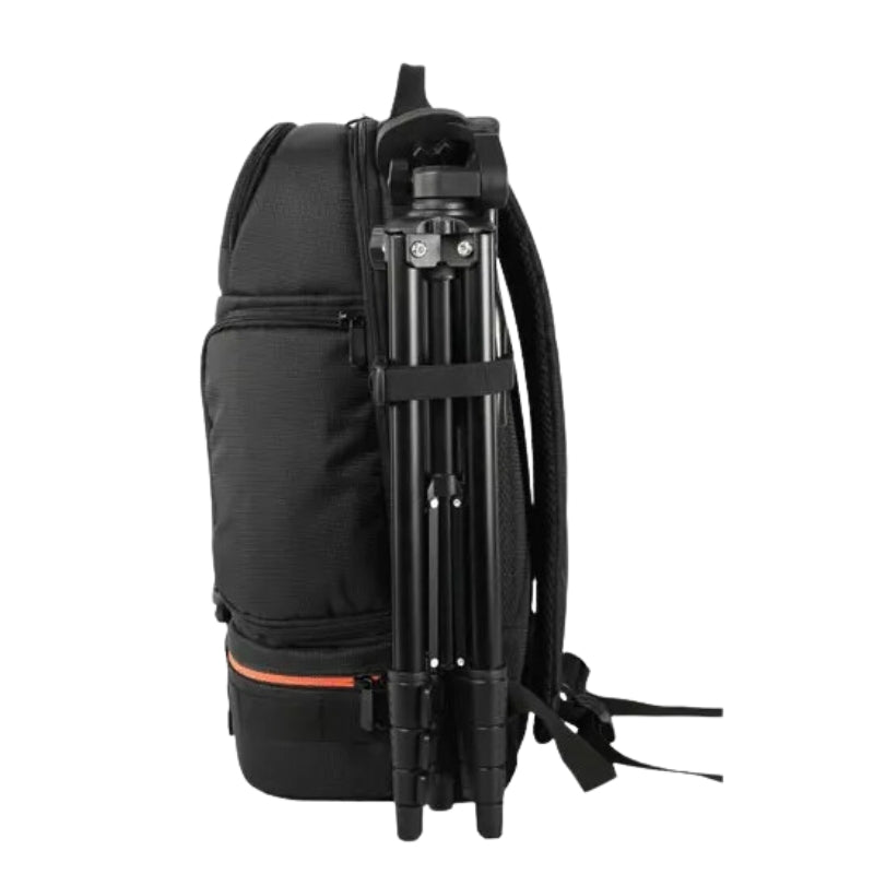 camera bag tripod attached - Orange - Grey - Gray - Red