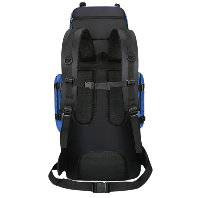 trekking backpack back of bag - Light Blue - Red - Green - Navy Blue - Black