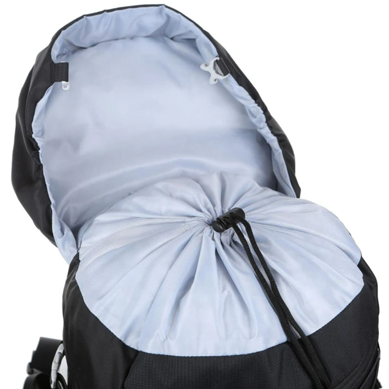 50l hiking bag open compartment - Turquoise - Army Green - Blue - Black - Red