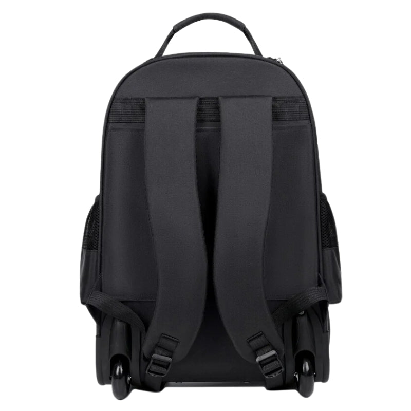 wheeled backpack back with wheels - Black