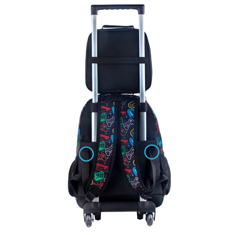 rolling backpack back with wheels - Games Console