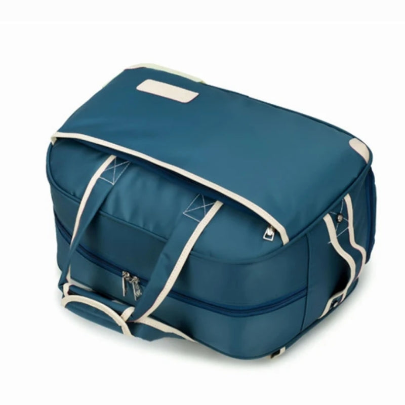 wheeled suitcase top angle - Pink - Purple - Blue - Black - Orange - Brown