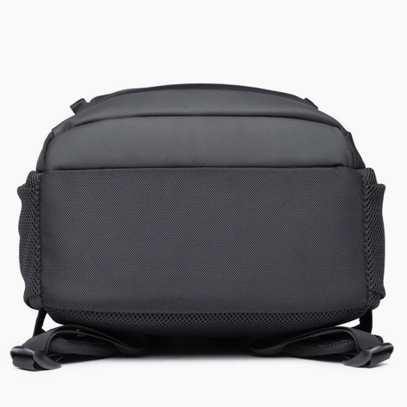 work backpack men detailed back view - Grey - Gray - Black - Navy Blue