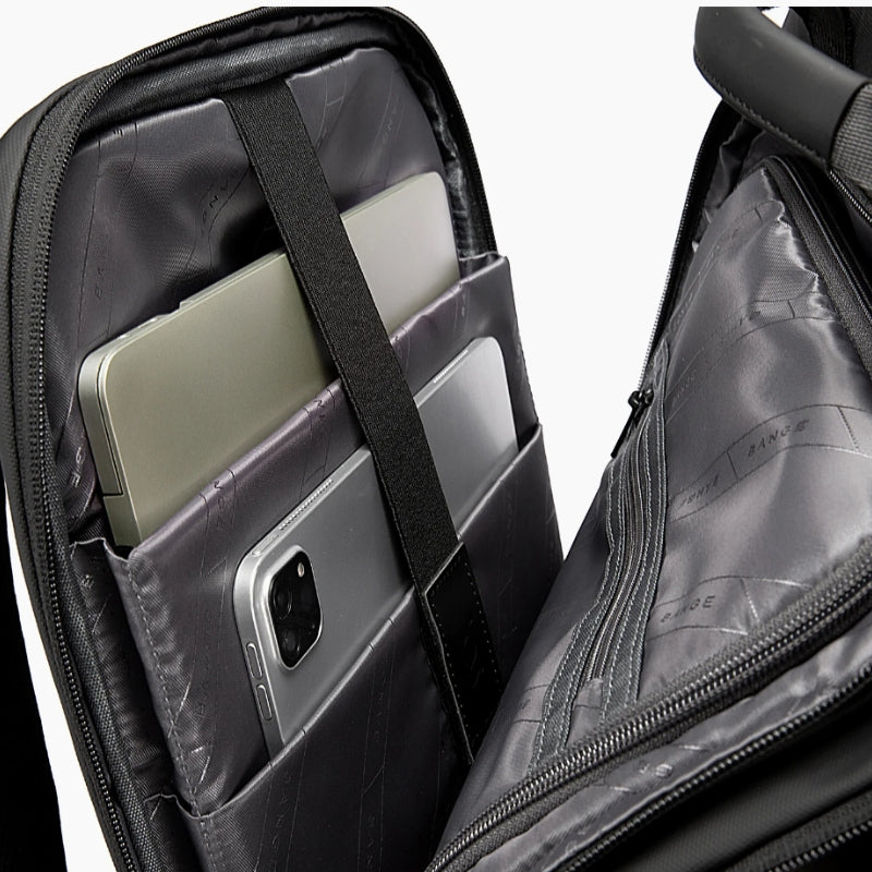 waterproof backpack 20l open compartment - Black