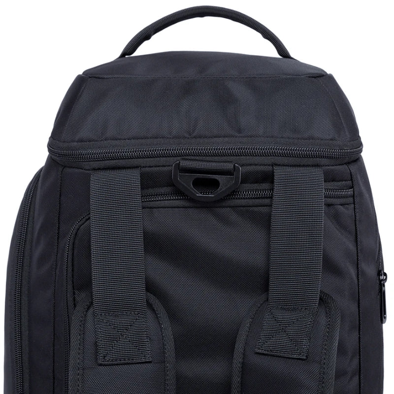 luxury travel bag for men close up zipper - Grey - Gray - Black