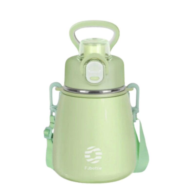 stainless steel kids water bottle - Green - 600ml