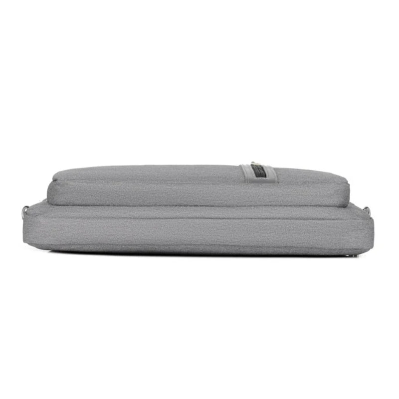 15 inch laptop sleeve side profile - Grey - Gray - Black