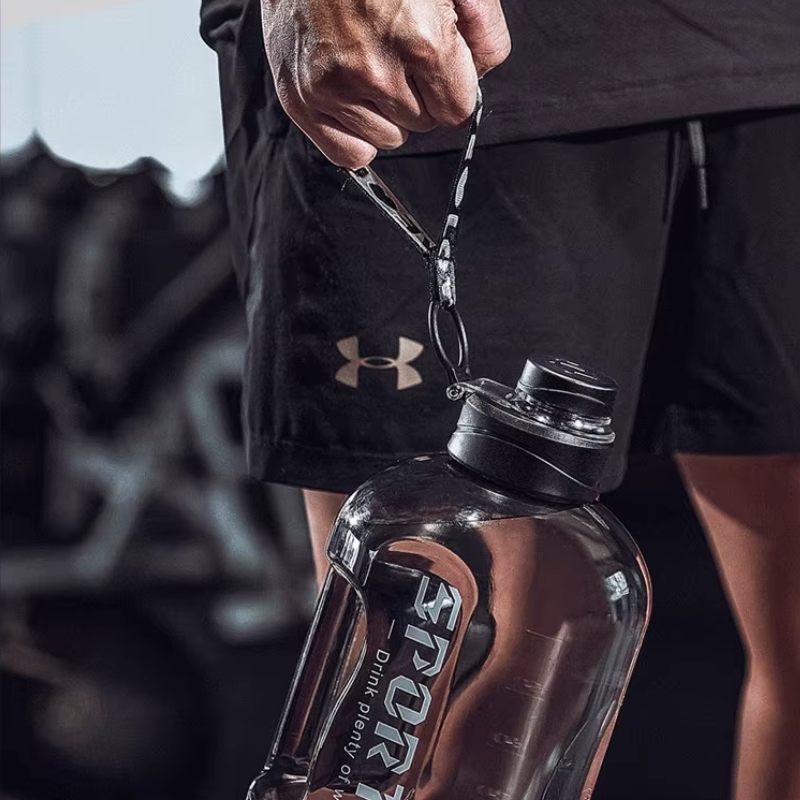 water bottle close up grip - Black