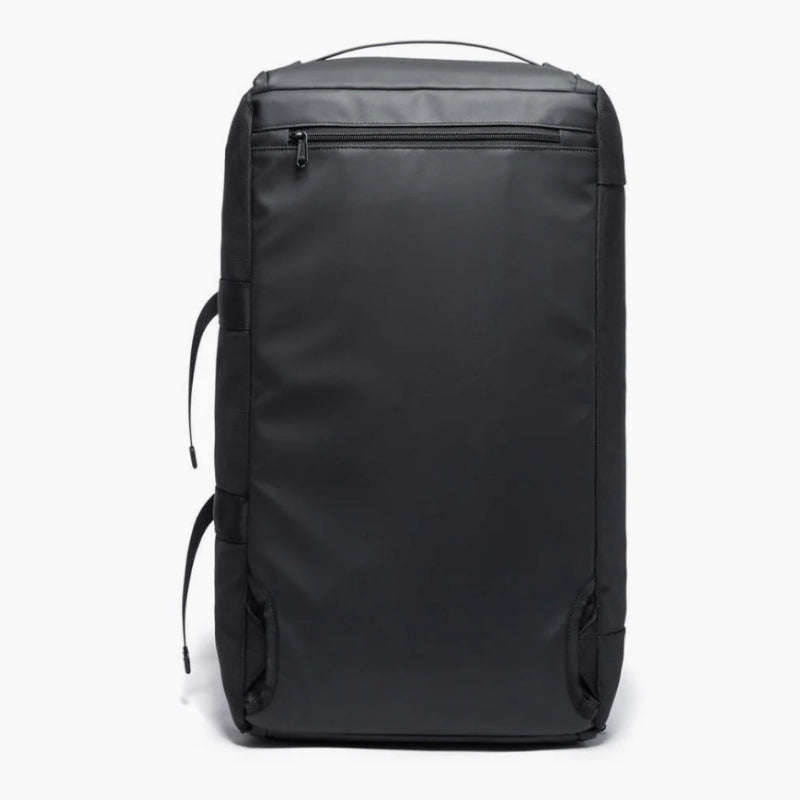 convertible travel bag close up zipper - Black