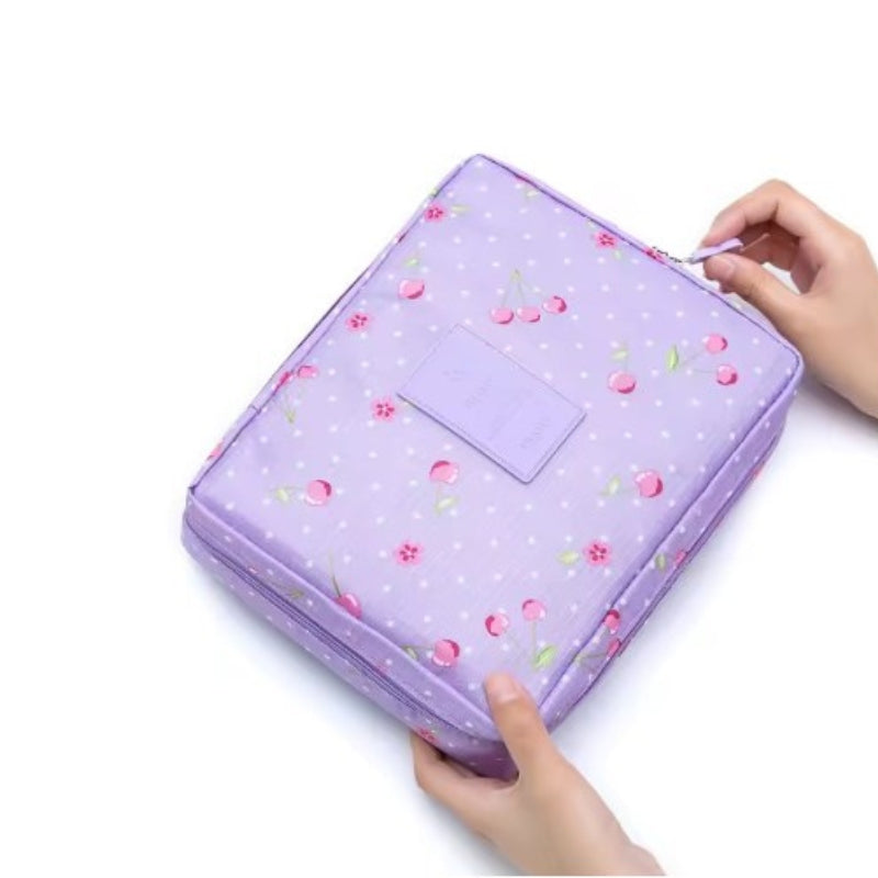 original travel toiletry bag - Violet and Cherries
