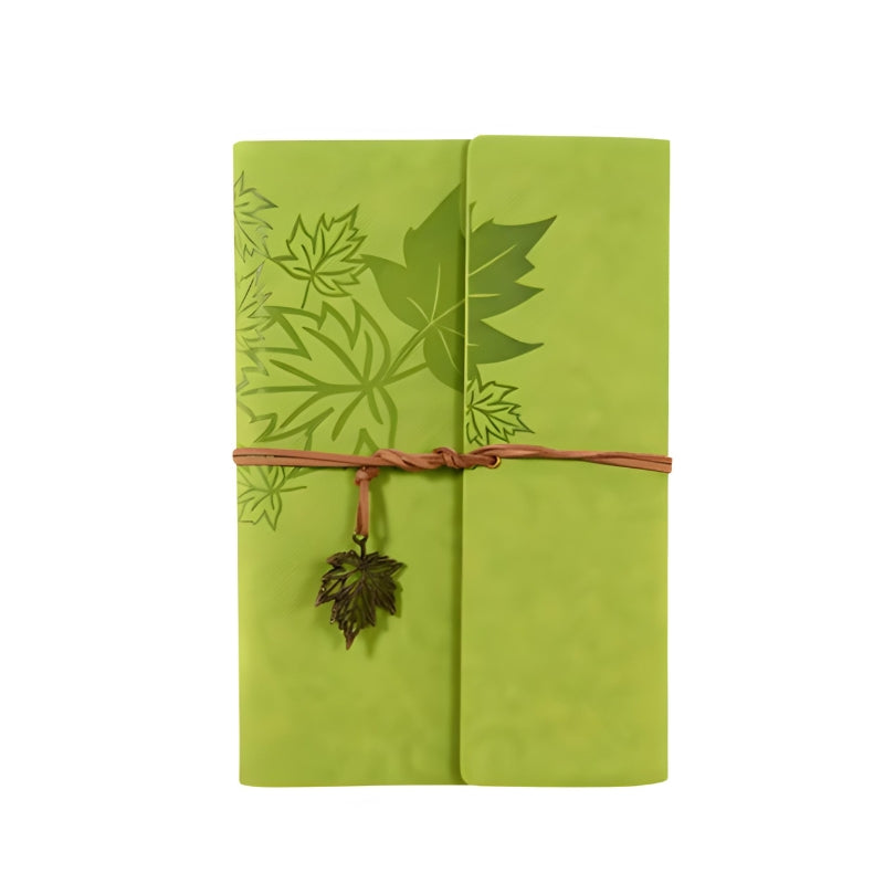 vintage travel notebook - Light Green
