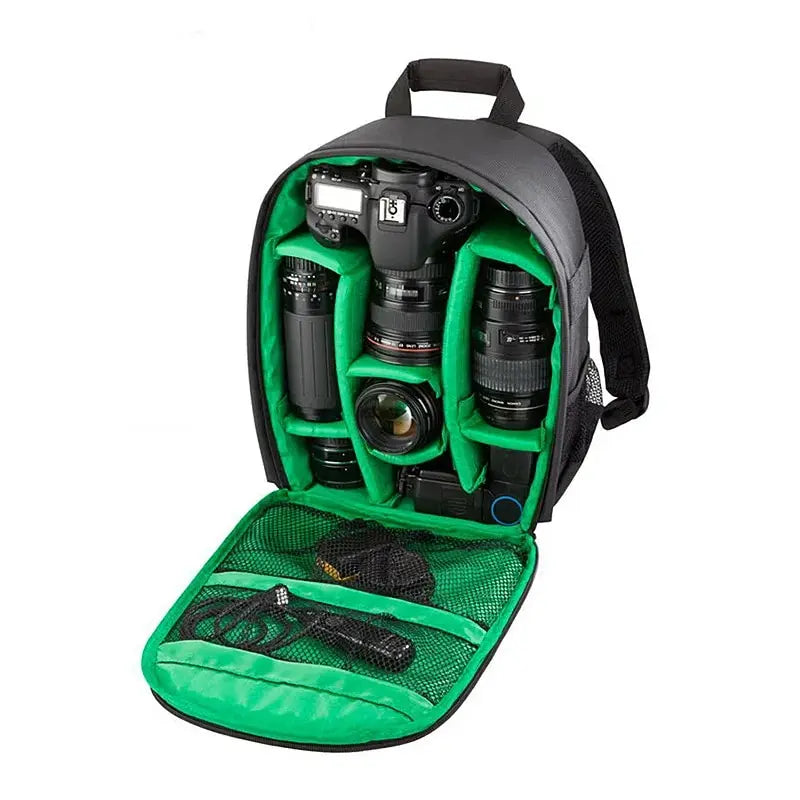 camera backpack - Green