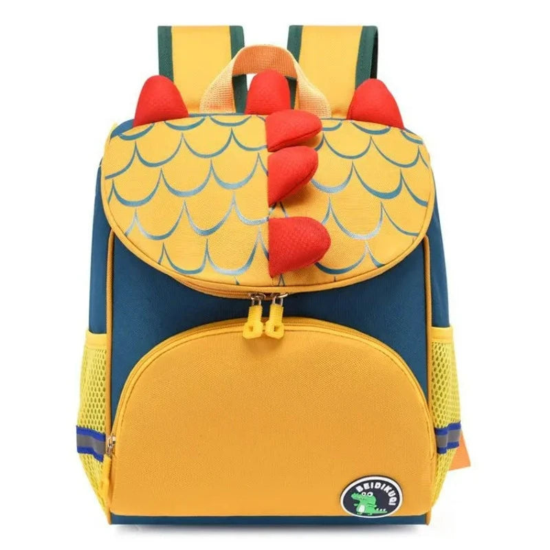 personalised children's backpack - Yellow and Navy Blue