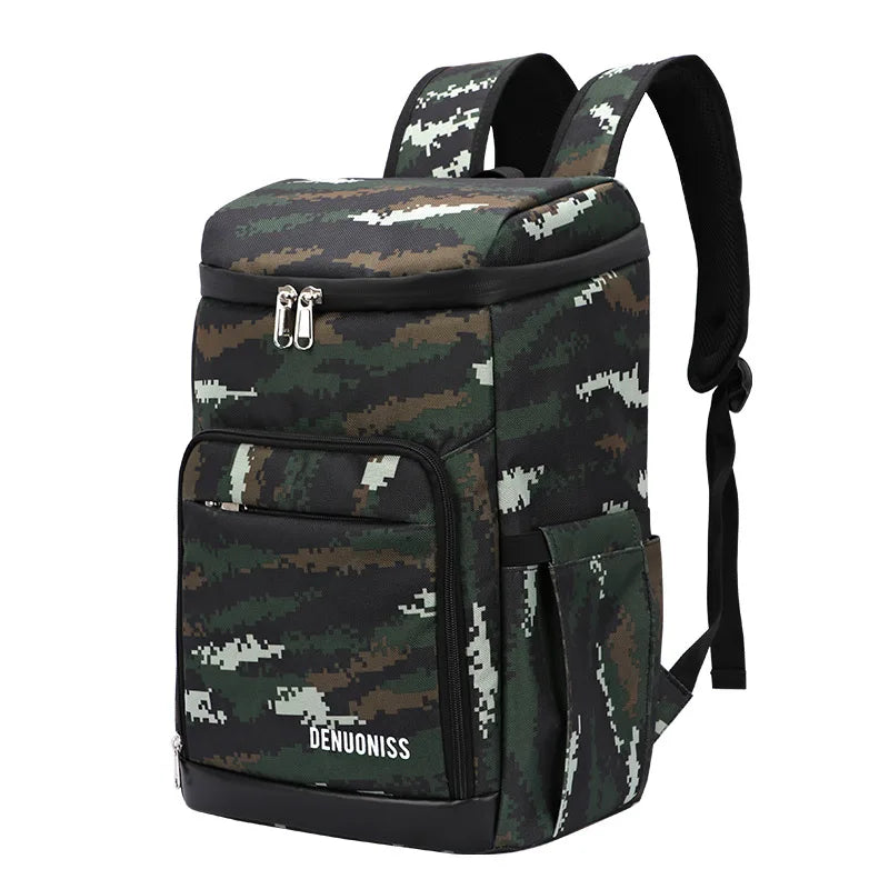 insulated backpack - Green Camouflage