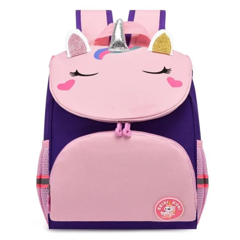 personalised children's backpack - Pink and Navy Blue