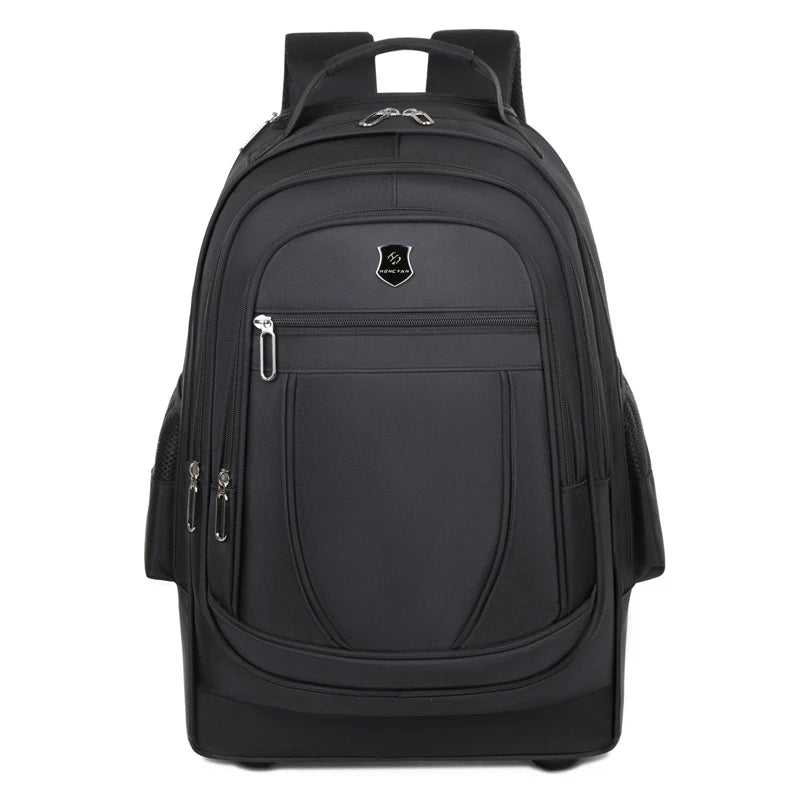 rolling backpack - Black