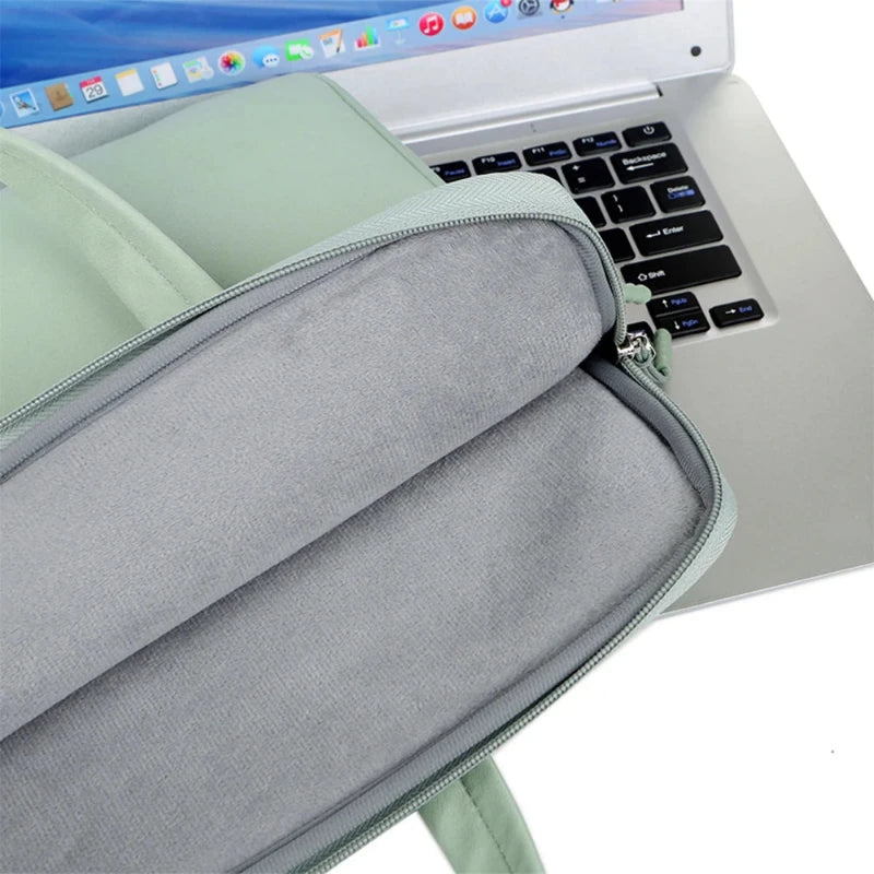 laptop bag open compartment - Green - Pink - Beige - Black - Grey - Gray - Blue