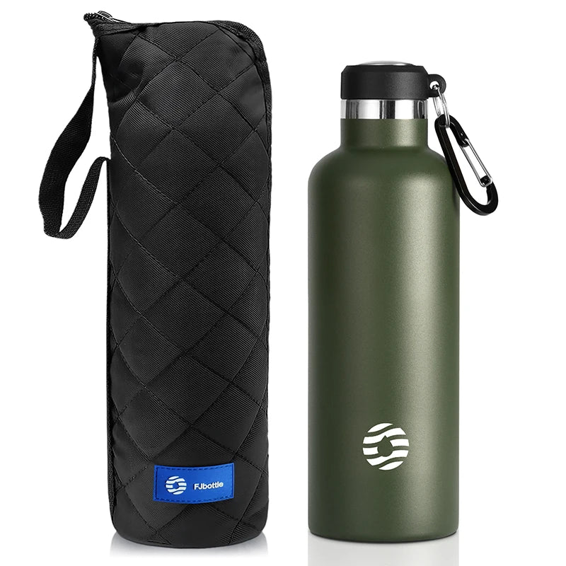 insulated stainless steel bottle - Green - 750 ml