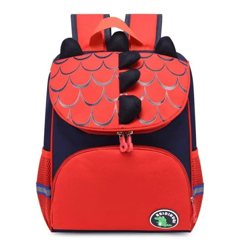 personalised children's backpack - Red and Navy Blue