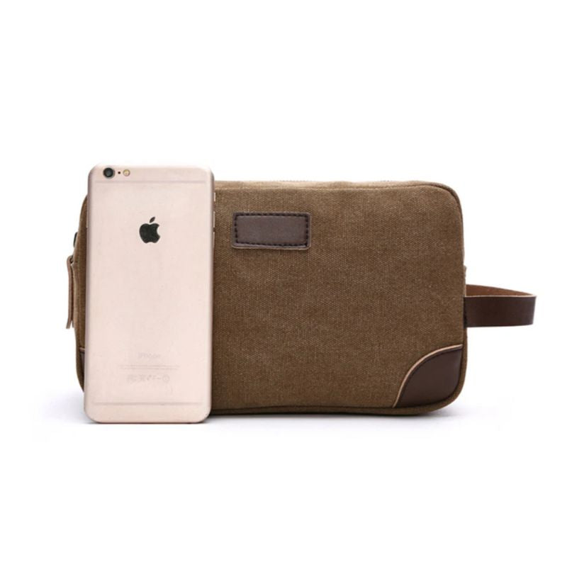 luxury toiletry bag for men - Blue - Grey - Gray - Khaki - Black