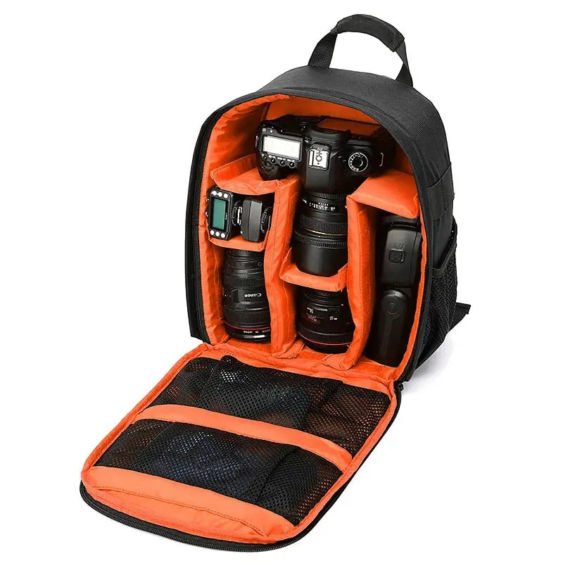 camera backpack - Orange
