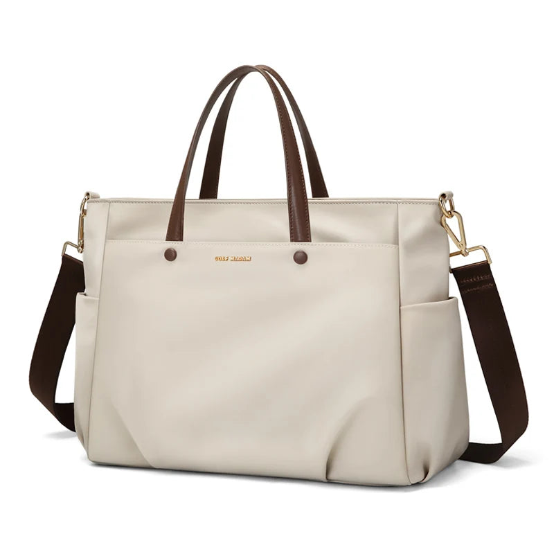 women's travel tote bag - Beige