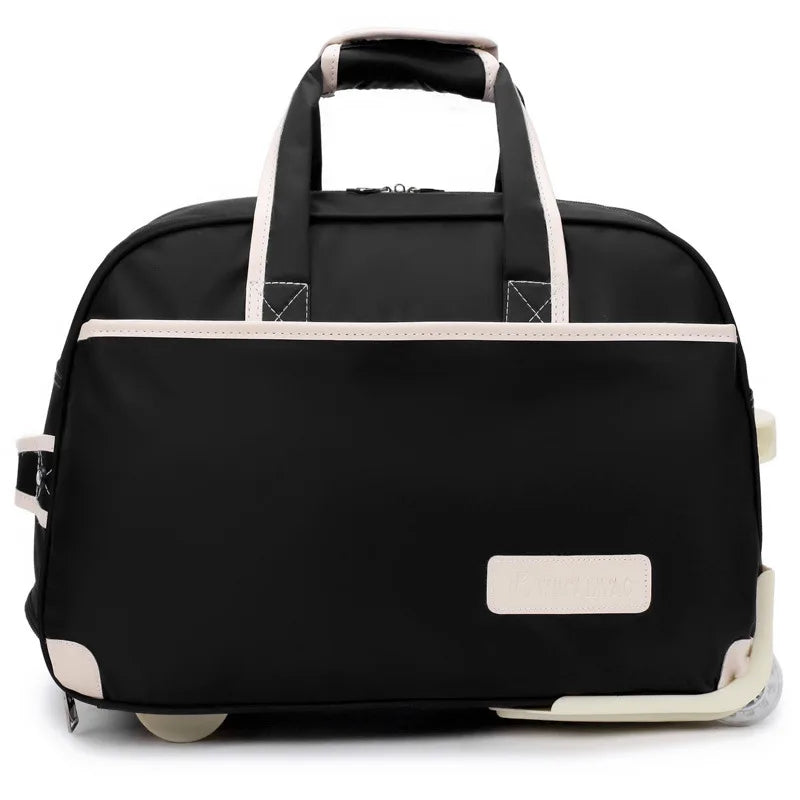 rolling travel bag - Black