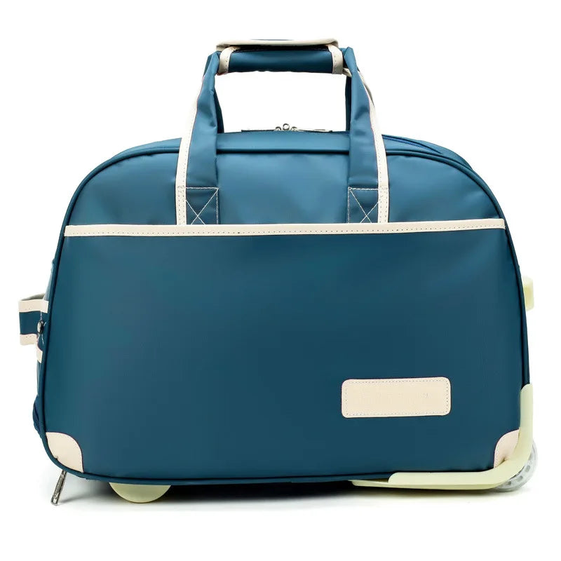 rolling travel bag - Blue