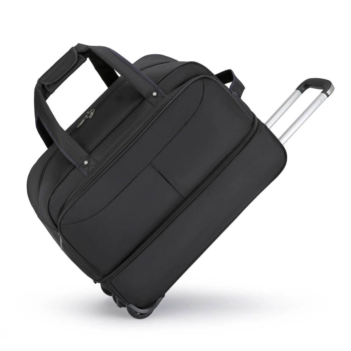 unisex rolling travel bag - Black